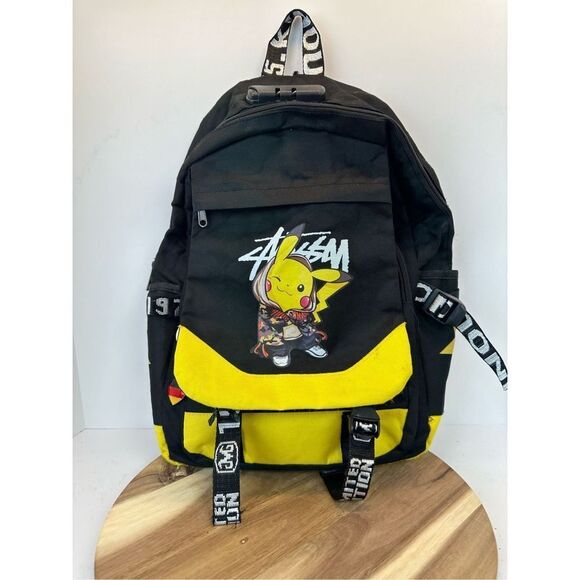 Pokemon Handbags - PIKACHU POKEMON 1975 Limited Edition Kinouchi Backpack
